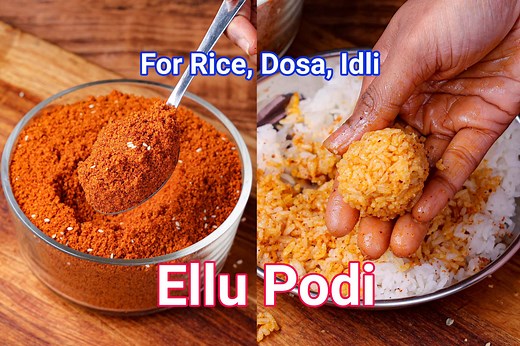 Ellu Podi Recipe For Idli & Dosa | Sesame Seed Powder