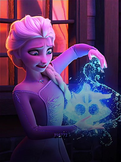 Frozen 2 Elsa Purple Dress Edits
