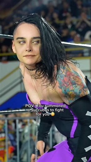 POV: You Summoned A Succubus Yo Fight For You 😳💖🔥 #wwe #wrestling #prowrestling