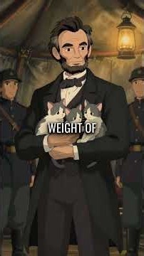 Lincoln Stopped a Civil War Meeting to Save 3 Kittens 🐱