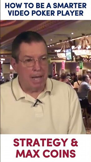 Smart video poker players learn correct strategies and bet max coins!