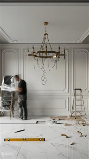 Luxury Dining Room Interior Transformation | Cinematic Renovation Process