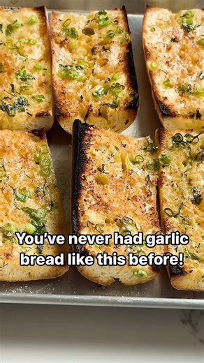 Full recipe for this delicious garlic bread at the link in bio | Simply Recipes