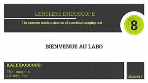 Stand 8 – LENSLESS ENDOSCOPE : The extreme miniaturization of a medical imaging tool