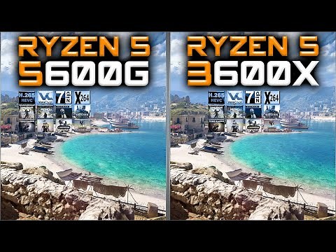 Ryzen 5 5600G vs Ryzen 5 3600X Benchmarks – 15 Tests 🔥