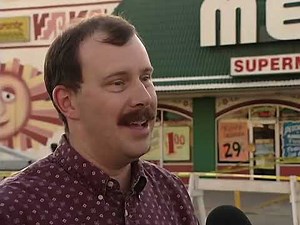 Mexia Supermarket in Fort Worth, Texas, featuring 4K restored footage.