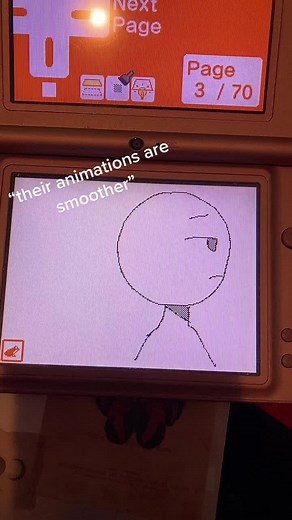 Expressive Flipnote Animation Art