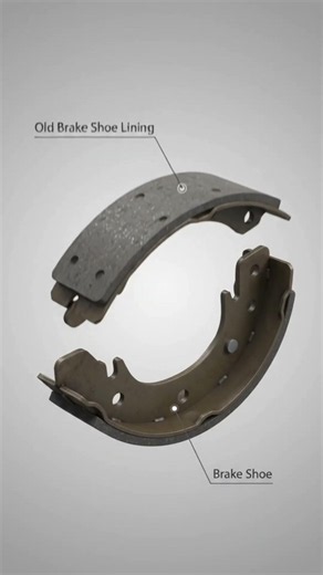 Brake Shoe Leather/Lining Change Complete Process | 3D Animated Brake System#clips##foryou#fypシ#fyp
