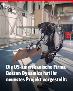122K views · 1.1K reactions | 烙料 Der Roboter «Atlas» von der Firma Boston Dynamics kann vieles, was Menschen auch können. Laufen, springen oder Gegenstände aufheben. Und mittlerweile wirkt das alles schon sehr menschlich  | Blick | Facebook