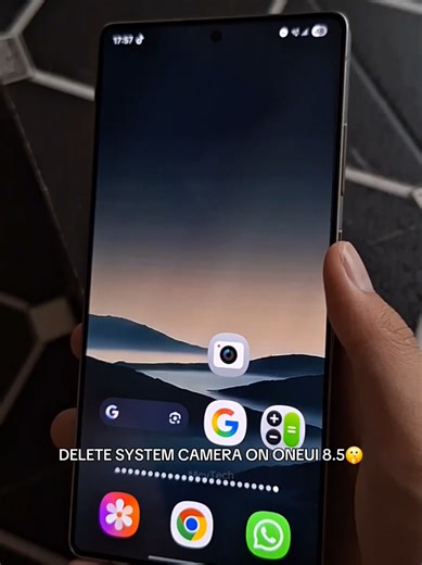 Delete System Camera on Samsung One UI 8.5 Guide