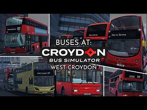 Croydon Bus Simulator | Buses at West Croydon 10 | 03/01/2026 SIM SERVER