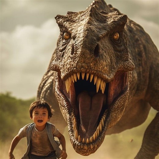 tyrannosaurus_fyp_prehistoric_tiktok_dinosaur_tik_tok Imagine a world where your biggest worry was a T-Rex looking for lunch. 😬 #prehistoric #extinctanimals #fossils #dinosaur #dino #paleontology | Peter Dinolandia