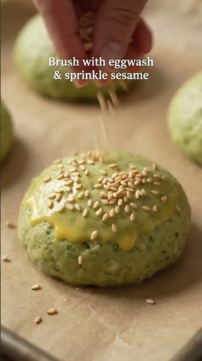 Flourless 3-Ingredient Avocado Potato Buns! 🥑🥔 #shortsl