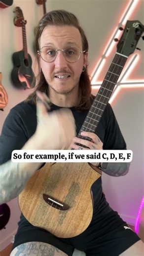 How baritone ukuleles work #ukulele