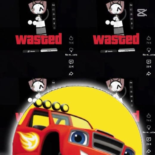 Blaze y los monster machines✅ emoji cat❎