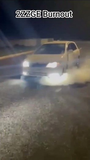 2ZZ-GE hitting lift and lighting it up 🔥🔥 Nothing like that VVT-L scream with a proper burnout!