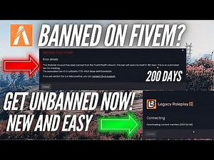 How to Get Unbanned from FiveM (Guaranteed)