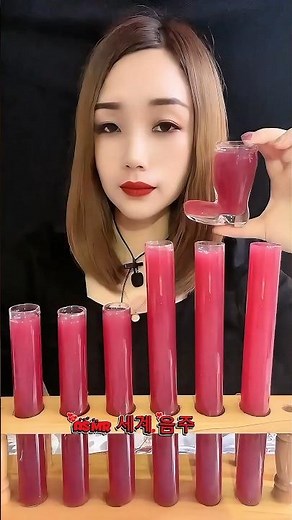 [ASMR] ‎@AsmrWD 신기한물먹방 #ASMRDRINKING #물먹방 #아이스크림 #1207