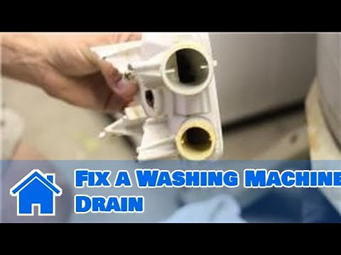 Washing Machine Repair : How to Fix a Washing Machine Drain
