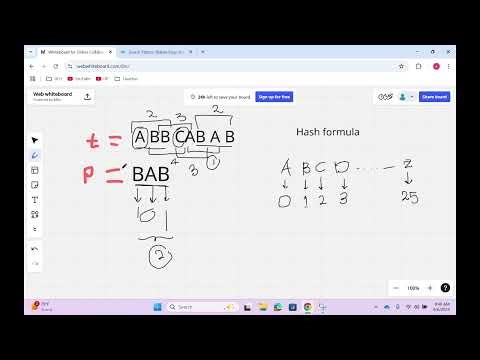Search Pattern (Rabin-Karp Algorithm) | GFG POTD | 06-06-25