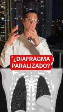¿Te falta aire al correr? Puede ser Parálisis Diafragmática 🫁⚠️
