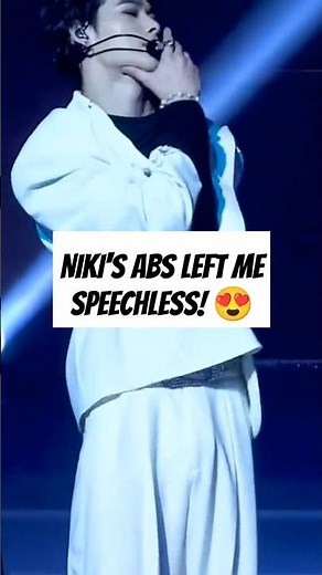 ENHYPEN's Niki's killer abs are giving us LIFE! Check out this quick glimpse of his insane physique.