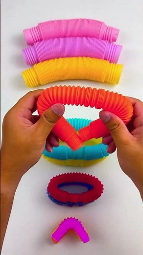 POPing POP-TUBE CREATING AND RELAXING OF #oddasmr #poptubes #satisfyingvideos #relaxing #creative