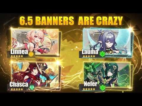 JUST IN: Genshin 6.5 Banners Revealed — Linnea, Chasca, Lauma & Nefer