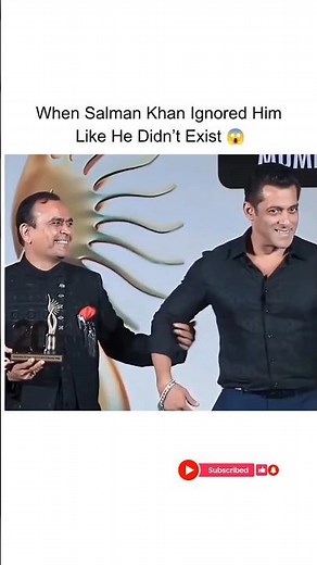 Salman Khan’s Disrespectful Behavior Goes Viral 🚨 Fans Shocked #bollywood #salmankhan#rude#subscribe
