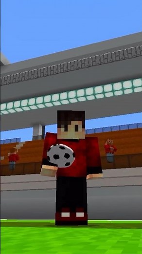 MİNECRAFT’TA FUTBOL OYNAMAK? ⚽️ - MİNECRAFT FUTBOL MODU! | #Shorts