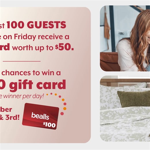 Your new favorite store is opening soon! Join us at bealls Home Centric in Mattoon, IL Nov 1st - 3rd! | bealls