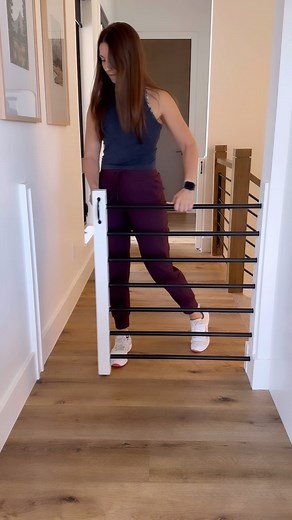 Pocket gates > baby gates 💁🏻‍♀️ We had these custom built when going through our home build. We knew we needed gates and were so sick of clunky, hard to operate, plastic baby gates. These are so easy to use, and hide in the wall when not in use. If you have kids or dogs I HIGHLY recommend! ✨Comment GATES for info!✨ #gates #babygates #pocketdoor #pocketgate #home #homedecor #homedesign #homeinspo #newbuildhome #newbuild #customhome #homebuilding | Homesweethoch