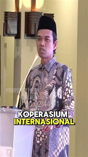 Tegas! Saya Bukan Ustad Kaleng-Kaleng #uas #ustadabdussomad #ceramahlucu