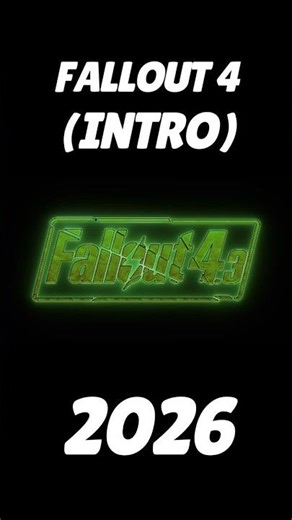 FALLOUT 4 IN 2026 Animated