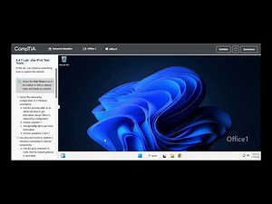 Testout | Network + | 4.4.7 Lab: Use IPv4 Test Tools