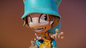 Wakfu Characters: Yugo - Buy Royalty Free 3D model by nataliedesign