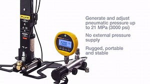 Learn how the to generate 21 MPa (3000 psi) easily in the field, without liquid contamination or the hazard of a pressurized gas cylinder using the new 700HPPK Pneumatic Test Pump Kit. Find out more on the product: http://bit.ly/700HPPK_PCAL | Fluke Calibration South East Asia