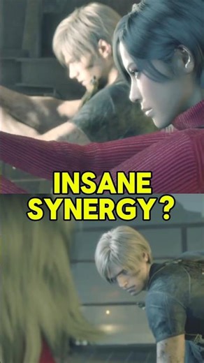 synergy 😭🔥 #adawong #leonkennedy #residentevil #residentevil4 #re4remake #shorts #explore #xyzbca