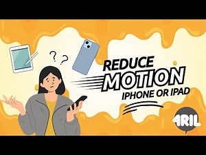 How to Reduce Motion and Animations on iPhone or iPad