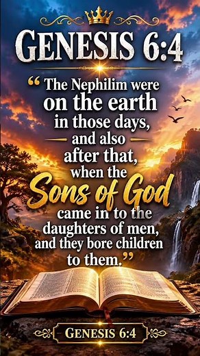 The Nephilim Are Real? Genesis 6, Fallen Angels & Hidden Powers Explained | Biblical Truth Revealed
