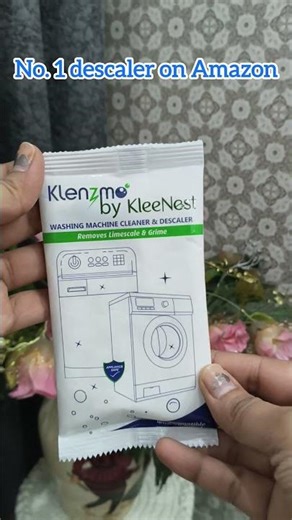 klenzmo washing machine cleaner and descaler