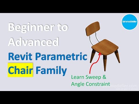 8. Revit Parametric Chair Family