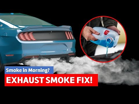 White Smoke from Exhaust on Startup Fix It Before It Gets Worse