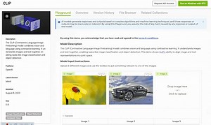 With NVIDIA AI Playground, you can now experience the CLIP model running on GPU-accelerated stack directly from your browser. Just upload a few images to the CLIP model and ask a question to identify the most relevant image. #generativeai https://nvda.ws/3E0bNb7 | NVIDIA AI