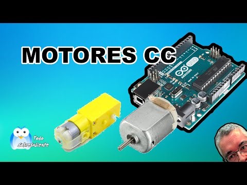 Motor CC en arduino. Puente H y PWM.