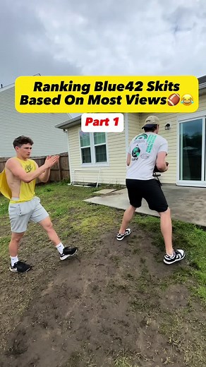 Ranking Blue42s🏈 whats your favorite? #football #skit #comedyskit #funny #blue42