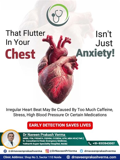 Chest Fluttering? When It’s Normal vs Dangerous