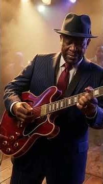 Blues Guitarist's Soulful Performance on Stage #shorts