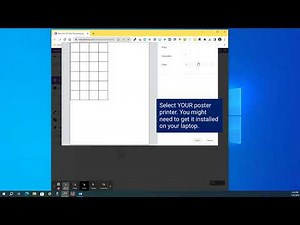 How to print a ful-size Bee-Bot Mat