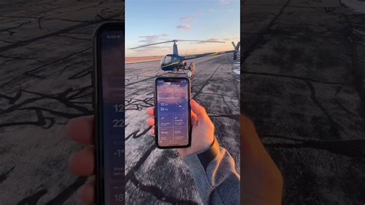 I took a helicopter ride at -1°F! 🥶